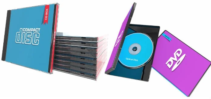 El Disco Compacto y el Disco Digital Versátil
