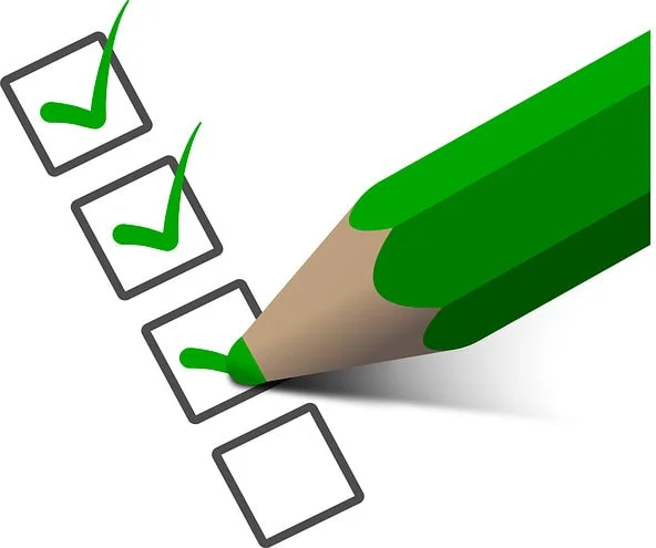 Listas de recomendaciones ergonómicas