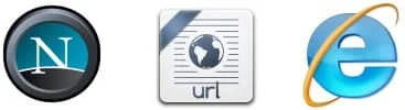 Netscape, URL e Internet Explorer