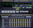 El reproductor Winamp El reproductor Winamp