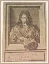 Gottfried Wilhelm Leibniz en un grabado del siglo XVIII